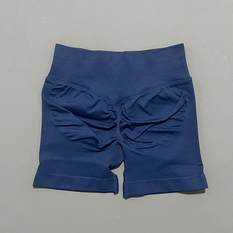 Sculpta™ Seamless Sculpt Scrunch Shorts | High Waist Gym & Running Shorts