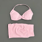 Sculpta™ Women’s 2 Piece Scrunch Gym Set | High-Waisted Shorts & Strappy Sports Bra | Seamless Workout Outfit