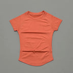 Sculpta™ Seamless Cropped Gym T-Shirt | Women’s Short Sleeve Workout Top