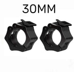 Sculpta™ Quick Release Barbell Clamps (Pair) | Olympic Barbell Lock Collars for Weightlifting, Powerlifting & Strength Training