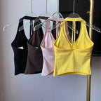 Sculpta™ SculptFit V-Neck Sports Bra | Seamless Low-Impact Gym & Yoga Bra for Women