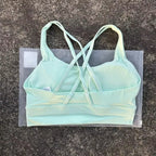 Sculpta™ Cross Back Sports Bra | Women’s Seamless Medium Support Gym & Yoga Bra