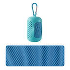 Sculpta™ Cooling Gym Towel | Instant Cooling Microfibre Sports Towel with Silicone Carry Case | Quick Dry for Gym, Running, Fitness, Hiking & Travel