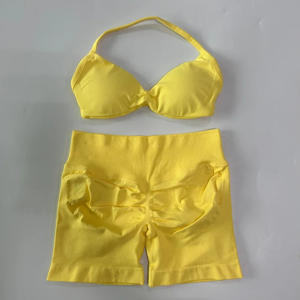 Sculpta™ Sculpt Seamless Scrunch Bum Gym Set