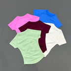 Sculpta™ Seamless Cropped Gym T-Shirt | Women’s Short Sleeve Workout Top