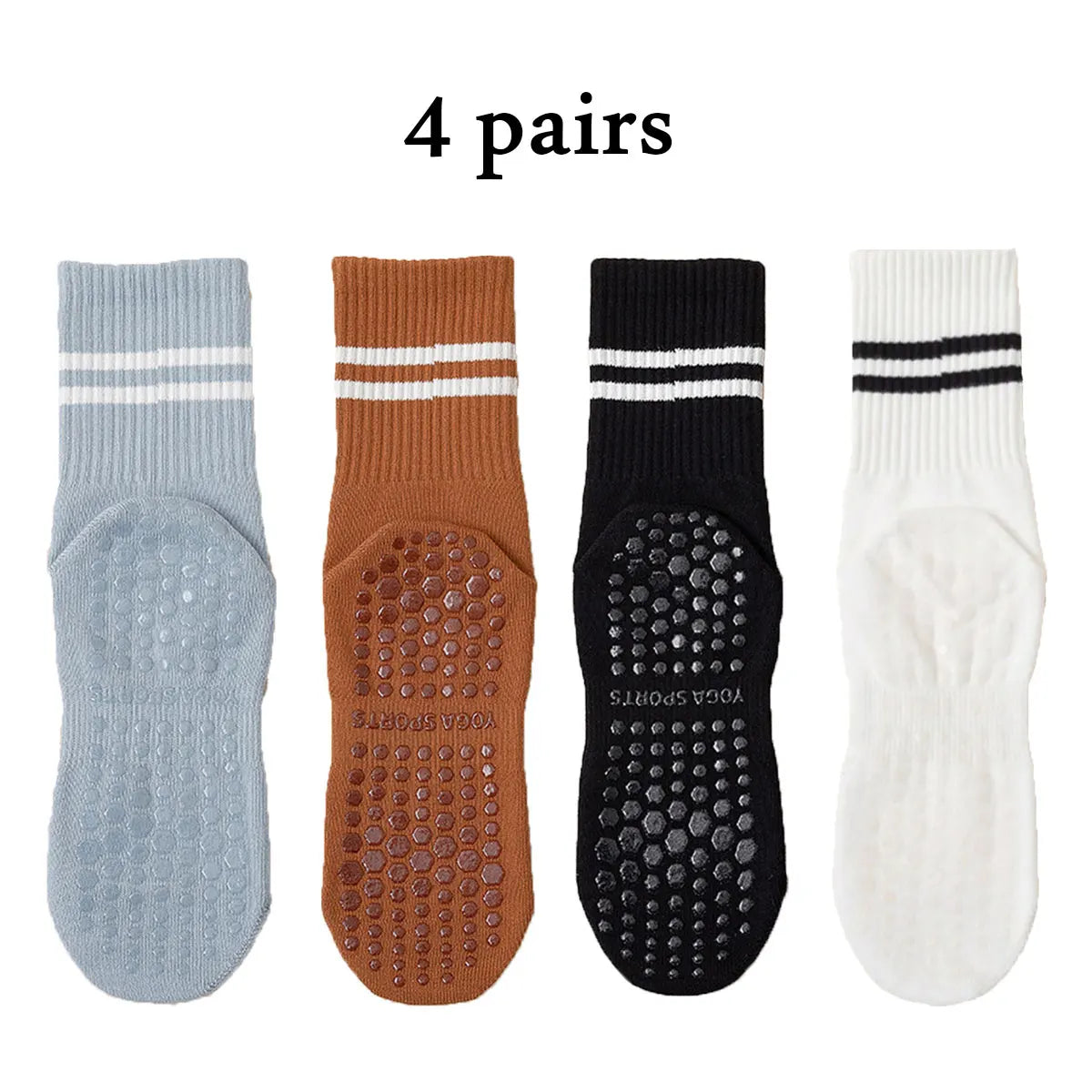 Sculpta™ Non-Slip Pilates Grip Socks | Women’s Yoga, Barre & Reformer Studio Socks
