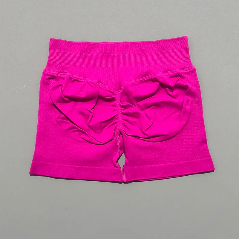 Sculpta™ Sculpt Scrunch Shorts | High Waisted Seamless Gym Shorts