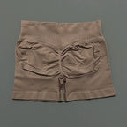 Sculpta™ Seamless Sculpt Scrunch Shorts | High Waist Gym & Running Shorts