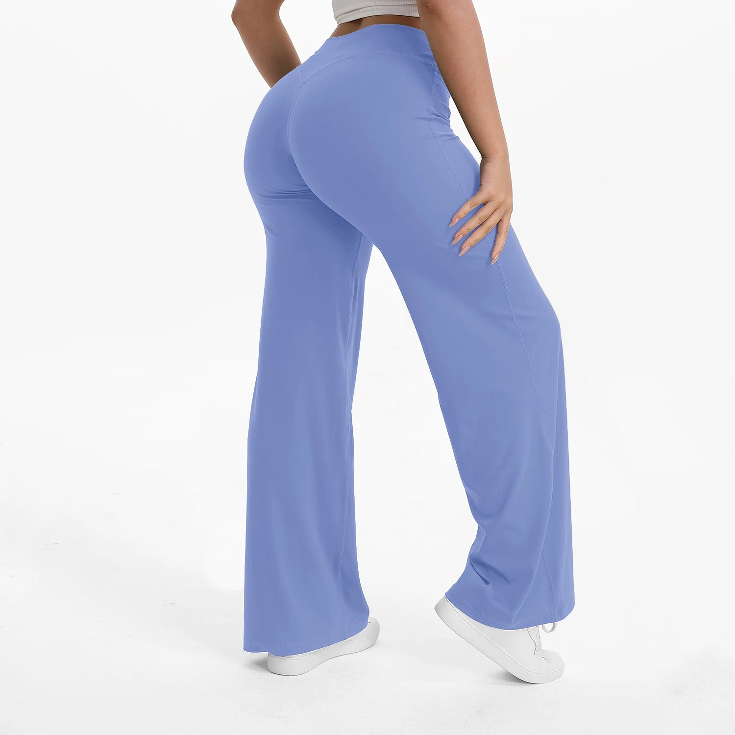 Sculpta Women’s Straight Leg Gym Trousers – Soft Stretch Pilates, Yoga & Activewear Pants