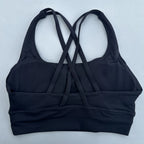 Sculpta™ Cross Back Sports Bra | Women’s Seamless Medium Support Gym & Yoga Bra