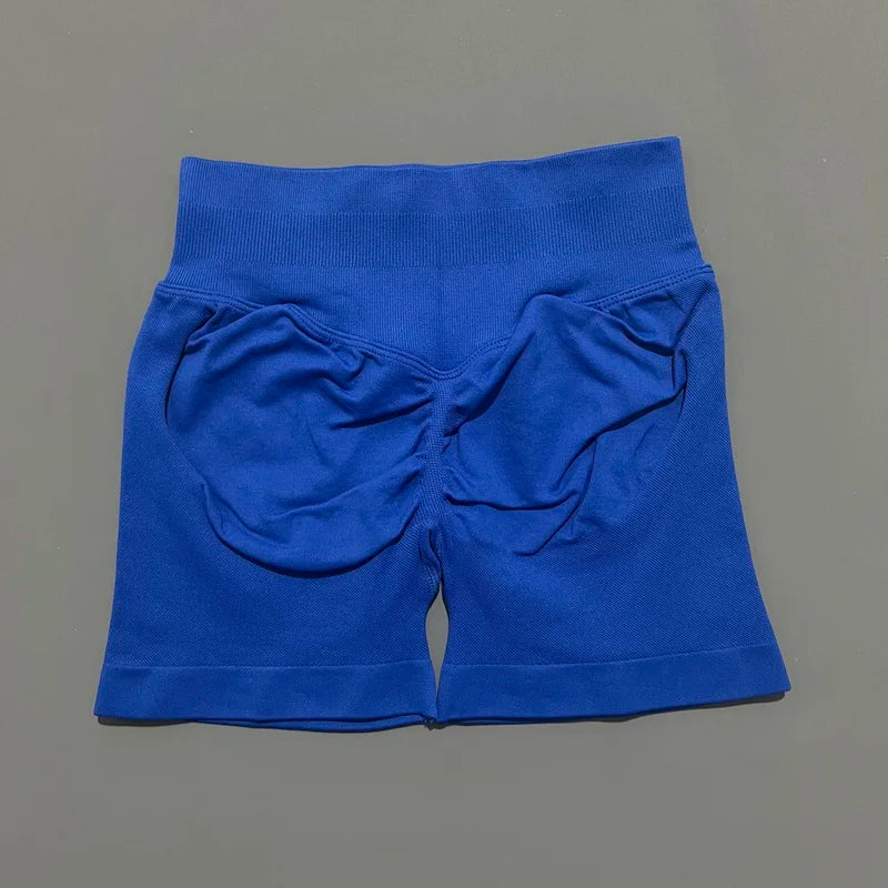Sculpta™ Seamless Sculpt Scrunch Shorts | High Waist Gym & Running Shorts