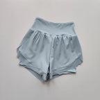 Sculpta™ Women’s 2-in-1 Quick-Dry Running Shorts | High-Waisted Gym & Training Shorts