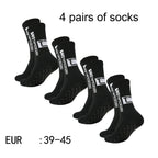 Sculpta™ 4 Pair Performance Football Socks | Cushioned Breathable Sports Socks for Football, Running, Gym & Training