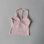Sculpta™ SculptFit V-Neck Sports Bra | Seamless Low-Impact Gym & Yoga Bra for Women