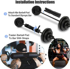 Sculpta™ Barbell Shoulder Pads Thickened Squat Weightlifting Foam Neck Pads Lunges Hip Thrusts Powerlifting Deadlift Gym Fitness Training