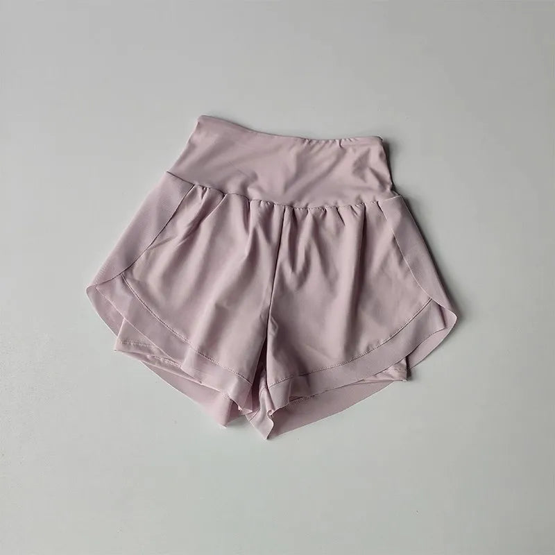 Sculpta™ Women’s 2-in-1 Quick-Dry Running Shorts | High-Waisted Gym & Training Shorts