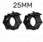 Sculpta™ Quick Release Barbell Clamps (Pair) | Olympic Barbell Lock Collars for Weightlifting, Powerlifting & Strength Training