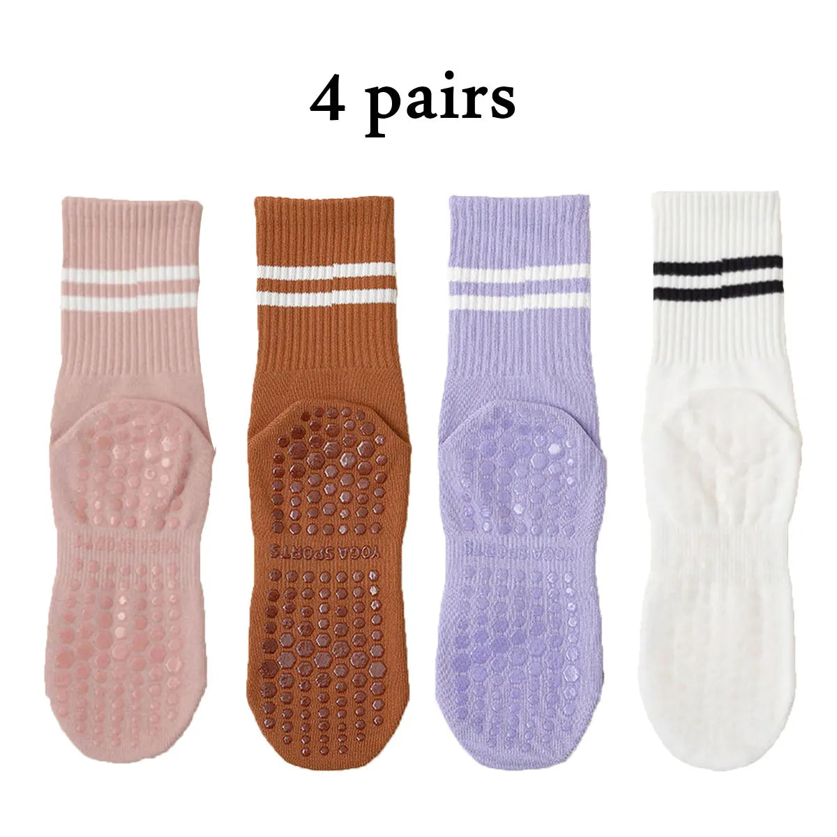 Sculpta™ Non-Slip Pilates Grip Socks | Women’s Yoga, Barre & Reformer Studio Socks
