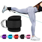 Sculpta™ Premium Padded Ankle Straps for Cable Machines | Adjustable Gym Ankle Cuffs for Glutes, Leg Workouts & Strength Training