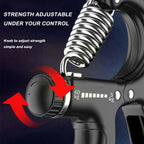 Sculpta™ Adjustable Hand Grip Strengthener | 10–60kg Forearm & Wrist Trainer