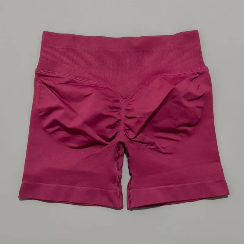 Sculpta™ Sculpt Scrunch Shorts | High Waisted Seamless Gym Shorts