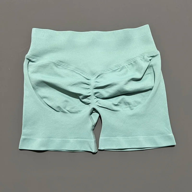 Sculpta™ Sculpt Scrunch Shorts | High Waisted Seamless Gym Shorts