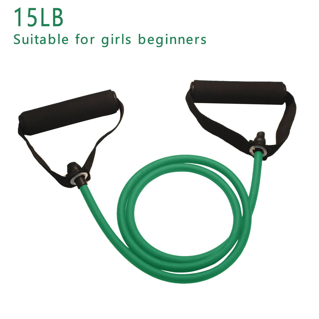 Sculpta™ Resistance Bands Set with Handles | Full Body Home Gym Exercise Bands for Strength Training, Pilates & Muscle Building