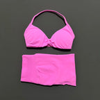Sculpta™ Women’s 2 Piece Scrunch Gym Set | High-Waisted Shorts & Strappy Sports Bra | Seamless Workout Outfit