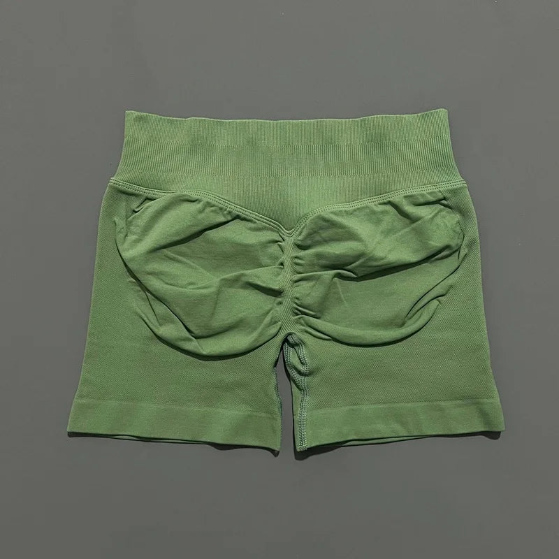 Sculpta™ Sculpt Scrunch Shorts | High Waisted Seamless Gym Shorts