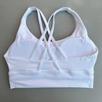 Sculpta™ Cross Back Sports Bra | Women’s Seamless Medium Support Gym & Yoga Bra