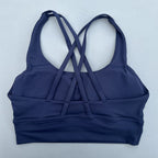 Sculpta™ Cross Back Sports Bra | Women’s Seamless Medium Support Gym & Yoga Bra