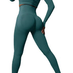 Sculpta High Waisted Seamless Scrunch Leggings – Women’s Push Up Sculpting Gym Leggings