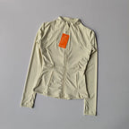 Sculpta™ Performance Zip Jacket | Seamless Long Sleeve Gym Top