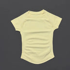 Sculpta™ Seamless Cropped Gym T-Shirt | Women’s Short Sleeve Workout Top
