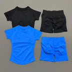 Sculpta™ Seamless Gym Set | Sculpt Performance T-Shirt & Scrunch Shorts for Women