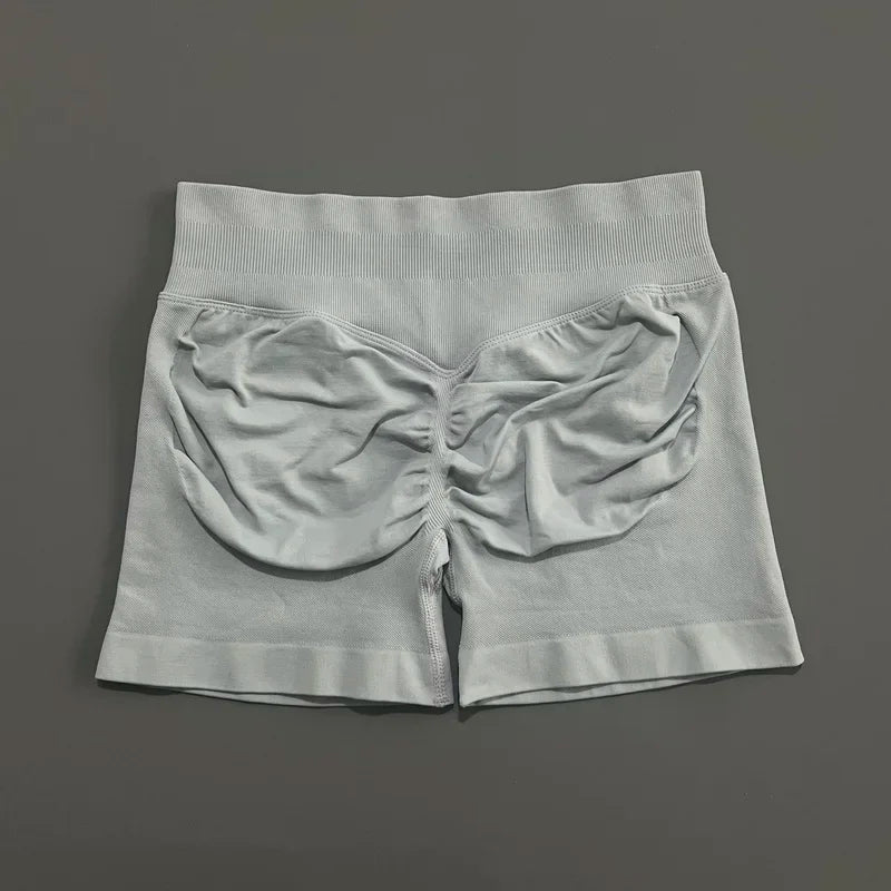 Sculpta™ Sculpt Scrunch Shorts | High Waisted Seamless Gym Shorts