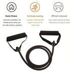 Sculpta™ Resistance Bands Set with Handles | Full Body Home Gym Exercise Bands for Strength Training, Pilates & Muscle Building