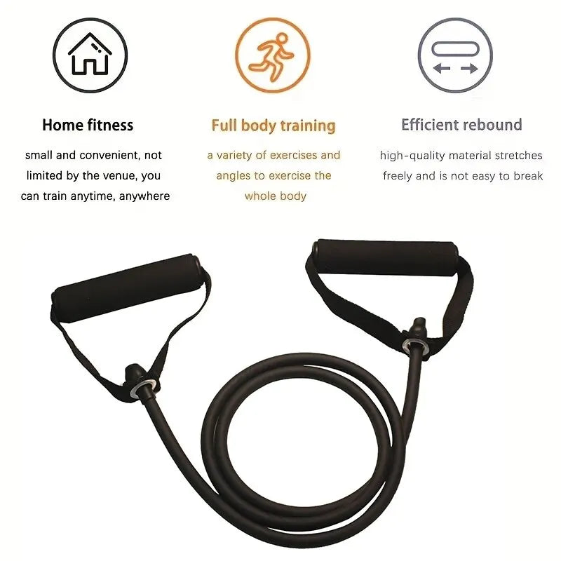 Sculpta™ Resistance Bands Set with Handles | Full Body Home Gym Exercise Bands for Strength Training, Pilates & Muscle Building