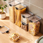 Sculpta™ Airtight Protein Storage Container | Large Supplement & Protein Powder Canister | Moisture-Proof Kitchen Storage Jar