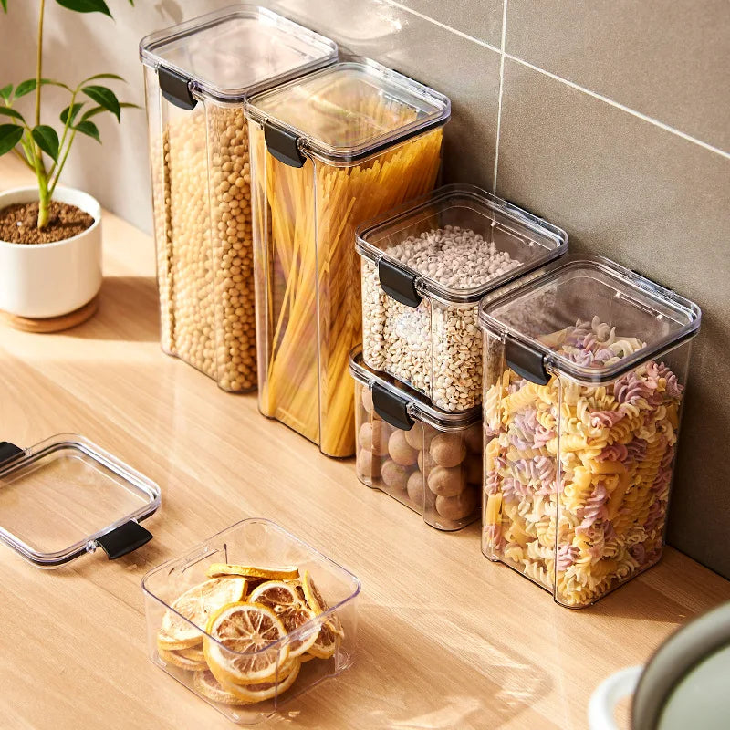 Sculpta™ Airtight Protein Storage Container | Large Supplement & Protein Powder Canister | Moisture-Proof Kitchen Storage Jar