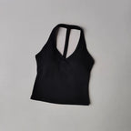 Sculpta™ SculptFit V-Neck Sports Bra | Seamless Low-Impact Gym & Yoga Bra for Women