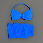 Sculpta™ Women’s 2 Piece Scrunch Gym Set | High-Waisted Shorts & Strappy Sports Bra | Seamless Workout Outfit