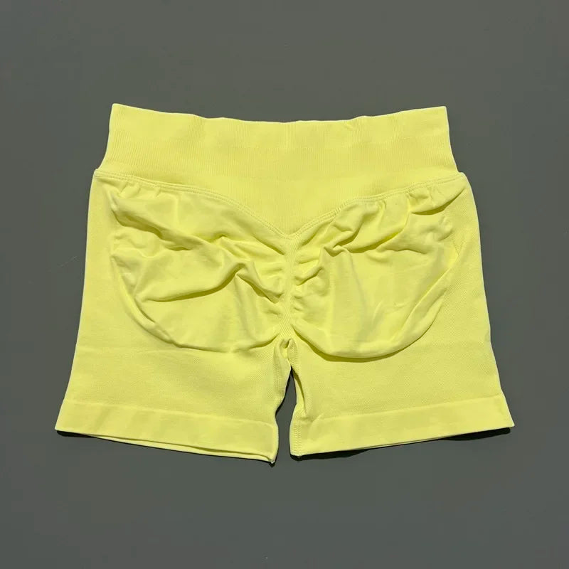 Sculpta™ Sculpt Scrunch Shorts | High Waisted Seamless Gym Shorts