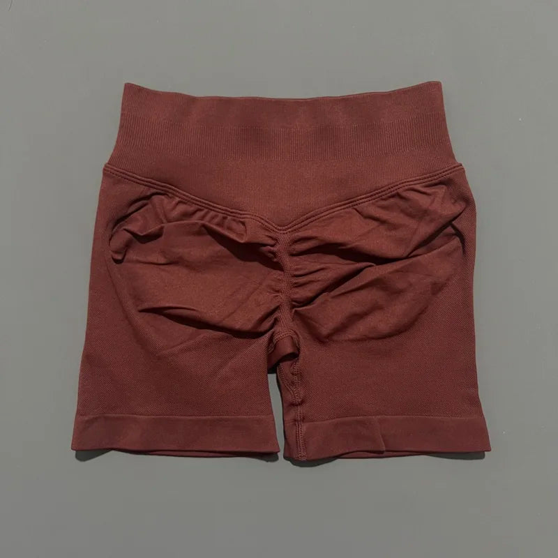 Sculpta™ Sculpt Scrunch Shorts | High Waisted Seamless Gym Shorts