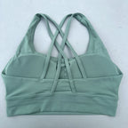 Sculpta™ Cross Back Sports Bra | Women’s Seamless Medium Support Gym & Yoga Bra