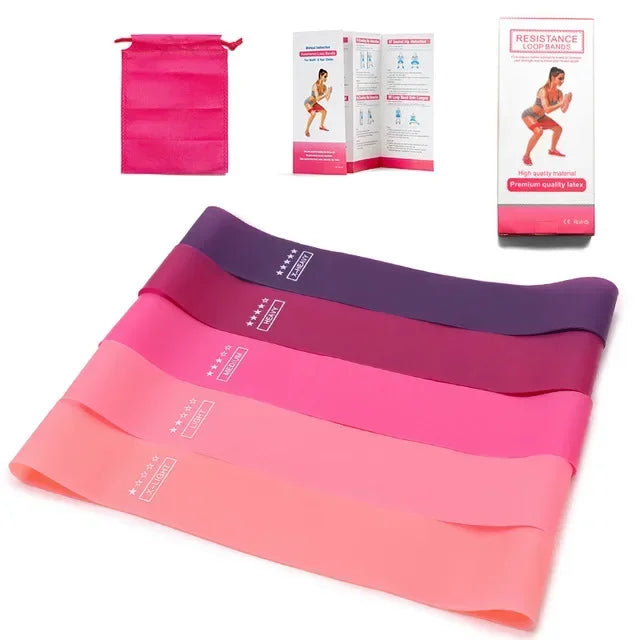 Sculpta™ Booty Resistance Bands Set | Fabric Glute & Leg Workout Bands