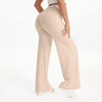 Sculpta Women’s Straight Leg Gym Trousers – Soft Stretch Pilates, Yoga & Activewear Pants