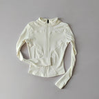 Sculpta™ Performance Zip Jacket | Seamless Long Sleeve Gym Top