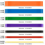 Sculpta 20~230lbs Heavy-Duty Resistance Band Agility Training Workout Gym Equipment Yoga Pilates Accessories Rubber Band Home Gym