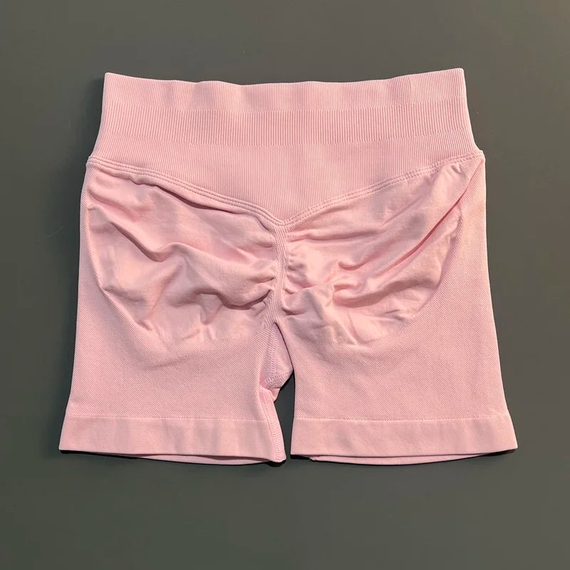 Sculpta™ Sculpt Scrunch Shorts | High Waisted Seamless Gym Shorts